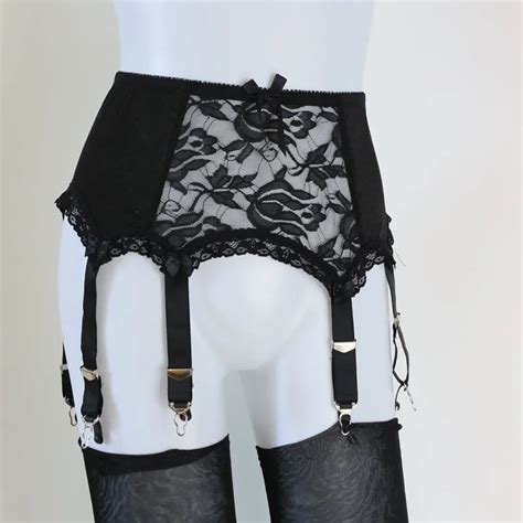 garter belt with stockings set